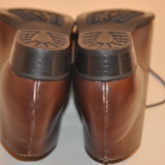 Munro American Bardot Lace Up Boots Brown 8 N - Picture 7 of 8